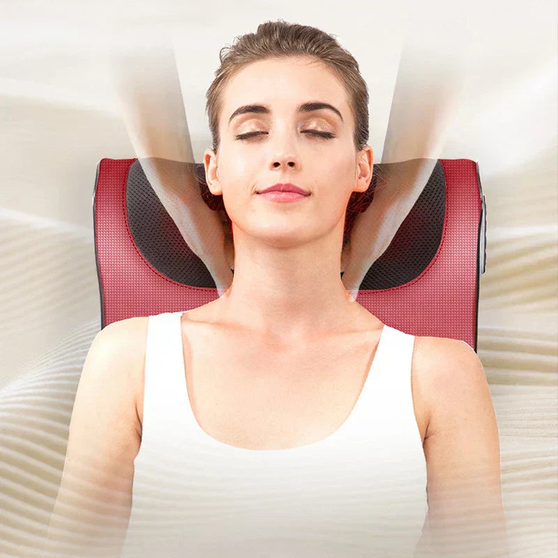 Wellvex™ Red Pillow Massager – جهاز تدليك الوسادة الحمراء